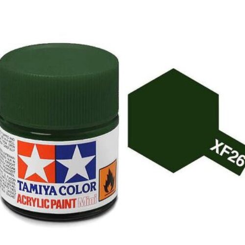 Colore vernice acrilica Tamiya per modellismo statico XF26 opaco