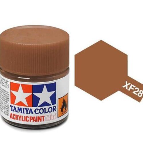 Colore vernice acrilica Tamiya per modellismo statico XF28 opaco