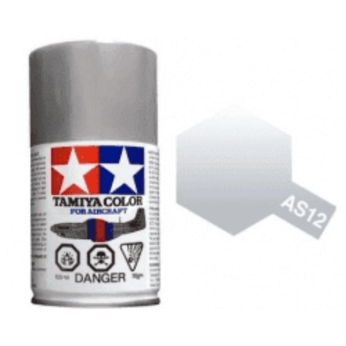 Spray Tamiya AS-12 Bare Metal Silver 100ml modellismo statico