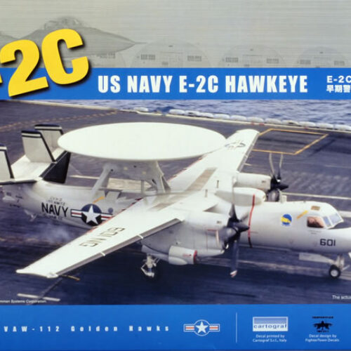 E-2C Hawkeye Grumman 1:48 Kinetic k48013 modello statico