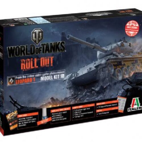 WORLD OF TANKS – LEOPARD 1 – ITALERI 36507 – scala 1 : 35