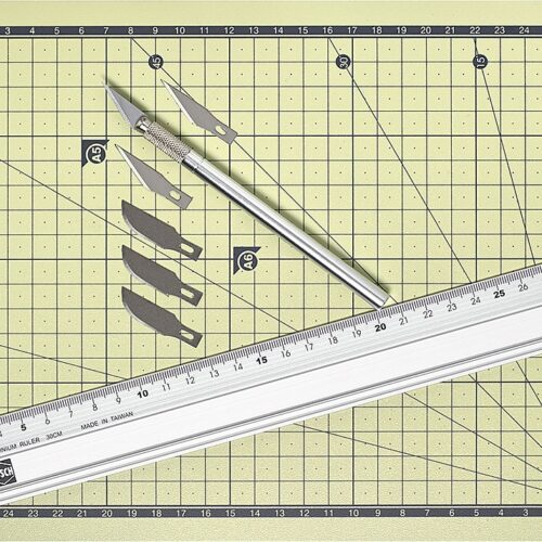 Tappetino da taglio con scale A3 BLU - Modellismo professionale Warhammer  40K