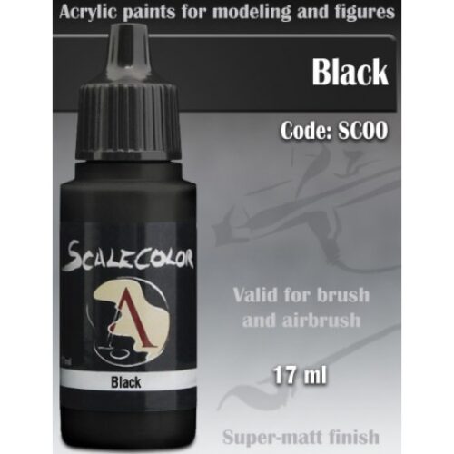 Colore Scale75 codice SC00 Black contenuto 17 ml