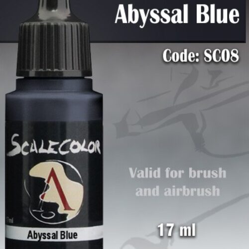 Colore Scale75 codice SC08 Abyssal Blue – contenuto 17 ml