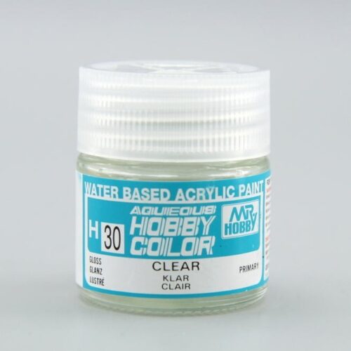 030 clear gloss lucido trasparente 10ml Hobby Color Gunze Sangyo acrilico modellismo