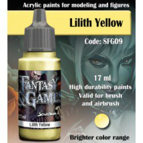 COLORE SCALE75 CODICE SFG09 – LILITH YELLOW – CONFEZIONE DA 17 ml