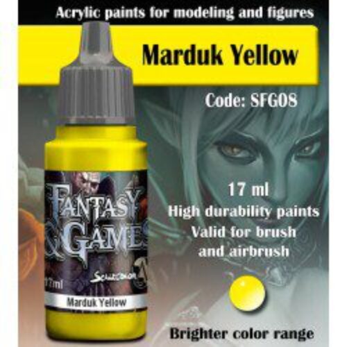 COLORE SCALE75 CODICE SFG08 – MARDUK YELLOW – CONFEZIONE DA 17 ml