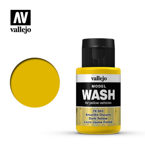 VALLEJO MODEL WASH DARK YELLOW 76503