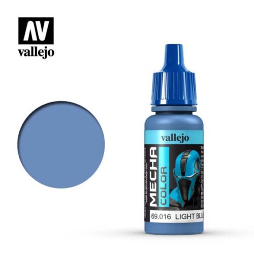 69016 LIGHT BLUE Vallejo Mecha 17ml colore acrilico satinato plastico