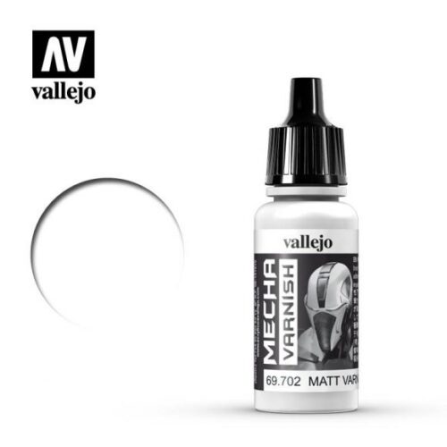 69702 MECHA MATT VARNISH Vallejo Mecha 17ml colore acrilico satinato plastico