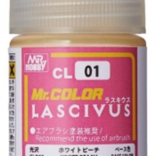 CL-01 LASCIVUS WHITE PEACH Gloss 18ml colorazione viso