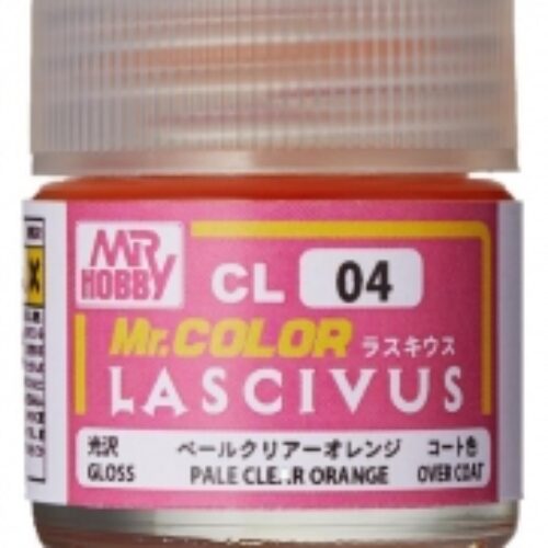 CL-04 LASCIVUS PALE CLEAR ORANGE gloss 10ml colorazione viso