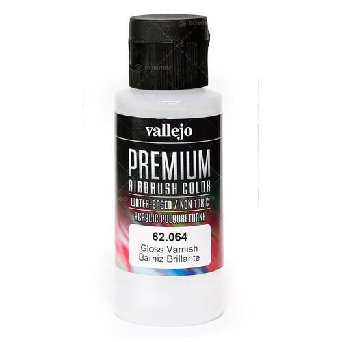 62064 VALLEJO PREMIUM AIRBRUSH: VERNICE LUCIDA (60ML)