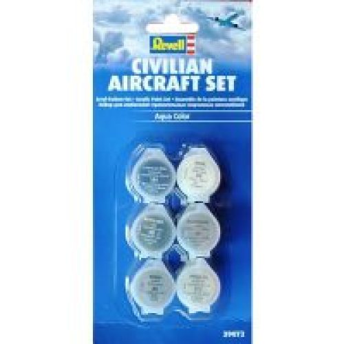 Acrylic Paint Set Civilian Aircraft (6 x 5 ml)