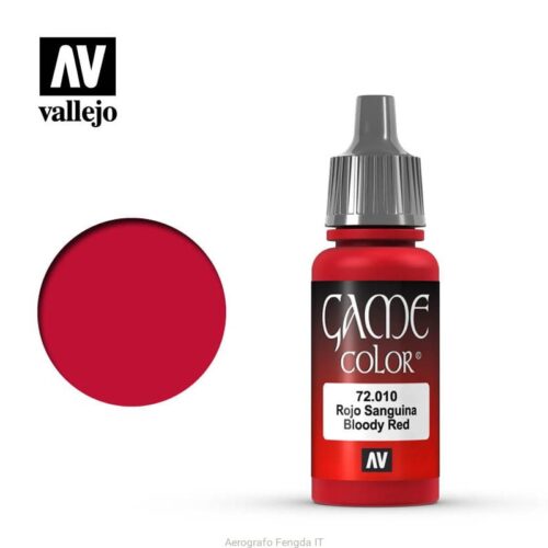 72010 Vallejo Game Color Bloody Red Colore acrilico Modellismo e Miniature 17ml