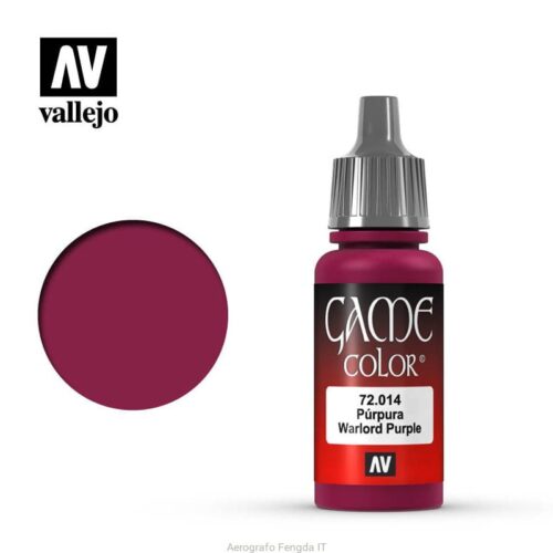 72014 Vallejo Game Color Warlord Purple Colore acrilico Modellismo e Miniature 17ml