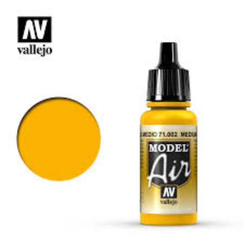 71002 VALLEJO MODEL AIR: MEDIUM YELLOW (17ML)