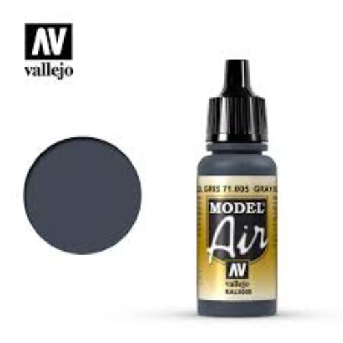 71005 VALLEJO MODEL AIR: GREY BLUE RAL5008 (17ml)