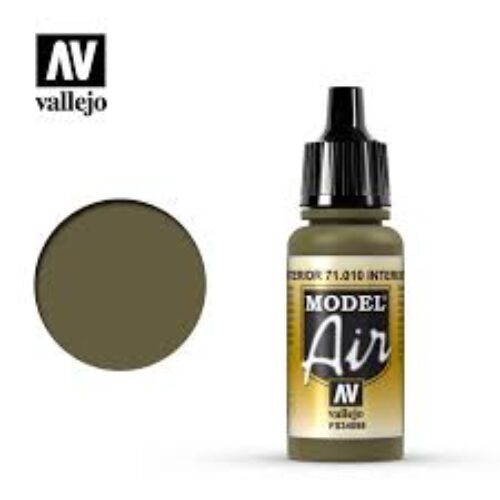 71010 VALLEJO MODEL AIR: INTERIOR GREEN FS34098 (17ml)