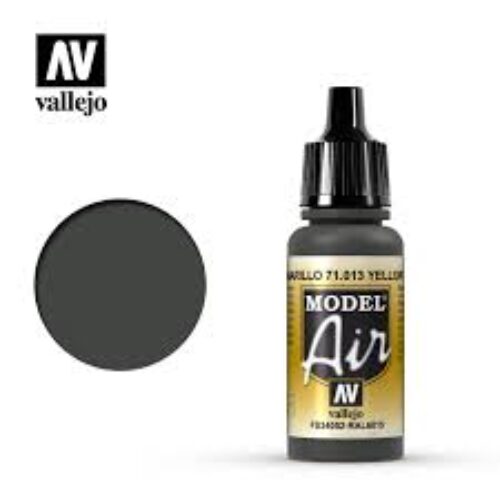 71013 VALLEJO MODEL AIR: YELLOW OLIVE FS34052 RAL6015 (17ml)