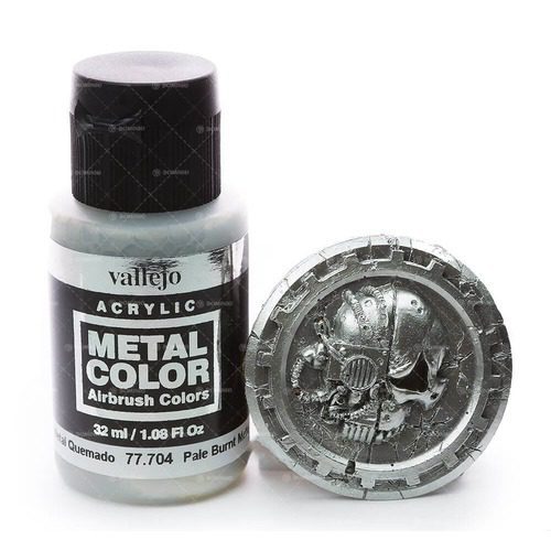 77.704 Vallejo Metal Colors: Pale Burnt Metal (32ml)