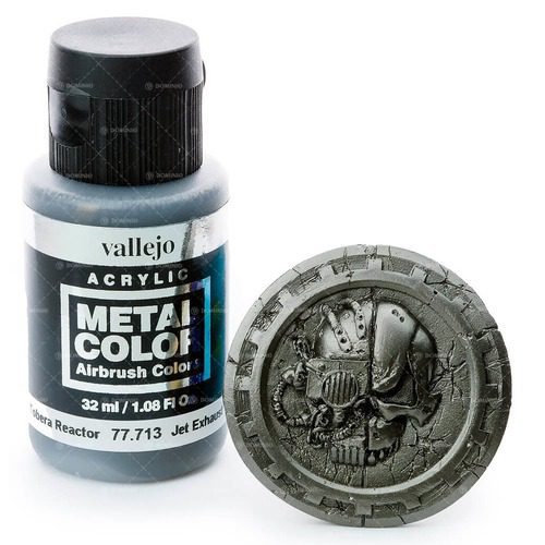 77.713 Vallejo Metal Colors: Jet Exhaust (32ml)