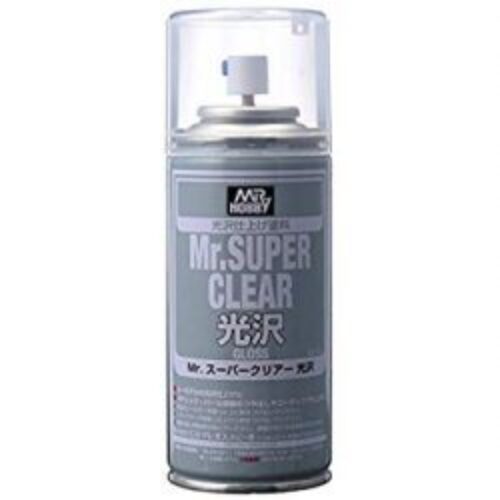 Mr SUPER clear UV CUT Gloss Lucido Spray Gunze B-522