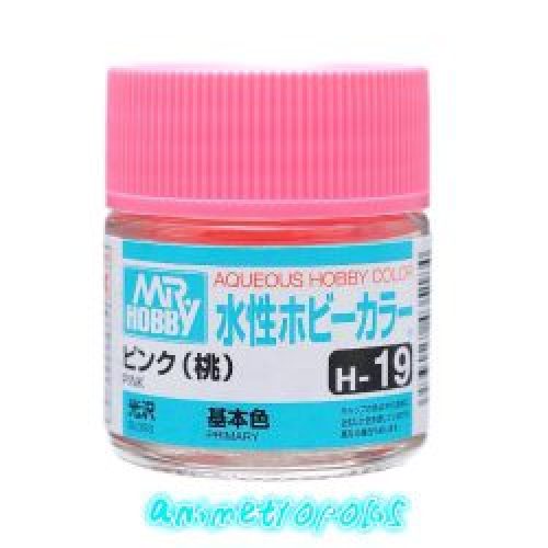 019 pink gloss 10ml Hobby Color Gunze Sangyo acrilico modellismo