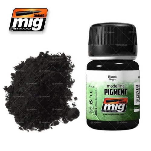 3001 BLACK PIGMENT AMMO MIG (35ML)