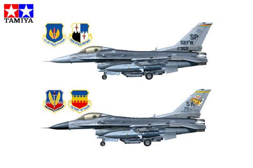 Modellino modellismo statico aerei kit di montaggio LOCKHEED MARTIN F-16 KIT