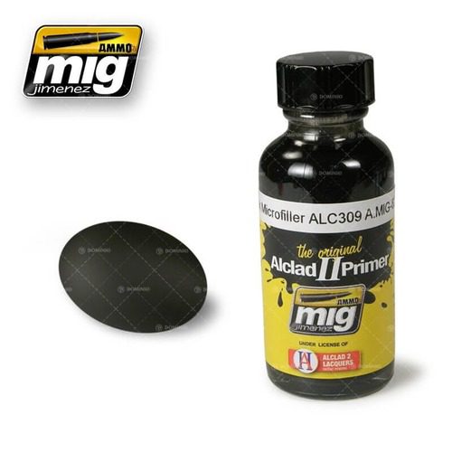 ALC309 ALCLAD II AMMO MIG BLACK MICROFILLER (30ML) A.MIG-8211