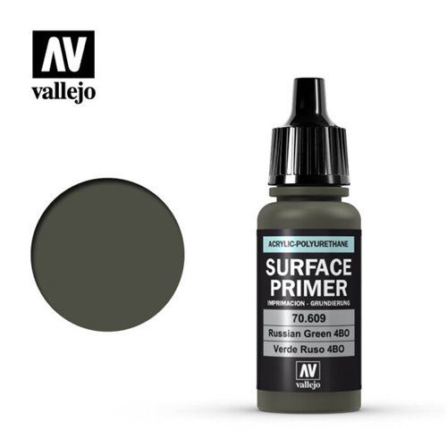 70609 Vallejo Primer: RUSSIAN GREEN 4B0 VALLEJO ACR-POL (17ml)