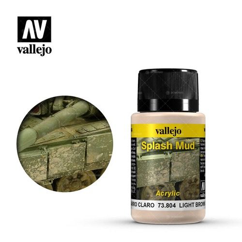 73804 VALLEJO LIGHT BROWN SPLASH MUD (40ML)