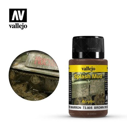 73805 VALLEJO BROWN SPLASH MUD (40ML)