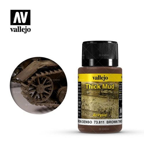 73811 VALLEJO ENVIROMENT: BROWN MUD (40ML)