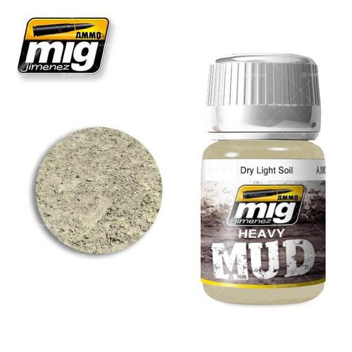 1700 HEAVY MUD: DRY LIGHT SOIL (35ML) AMMO MIG