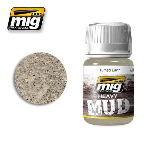 1702 HEAVY MUD: TURNED EARTH (35ML) AMMO MIG