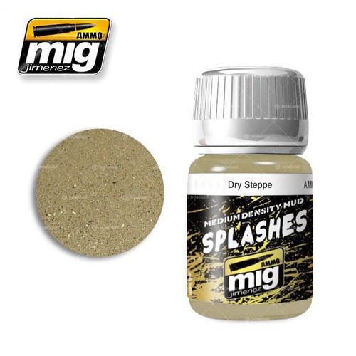 1751 MEDIUM DENSITY MUD SPLASHES: DRY STEPPE (35ML) AMMO MIG