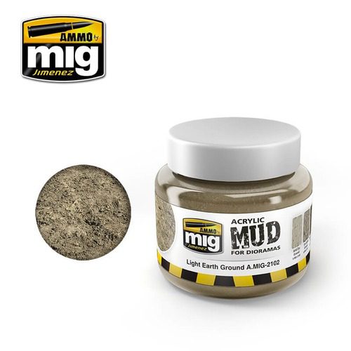 2102 LIGHT EARTH GROUND (250ML) AMMO MIG