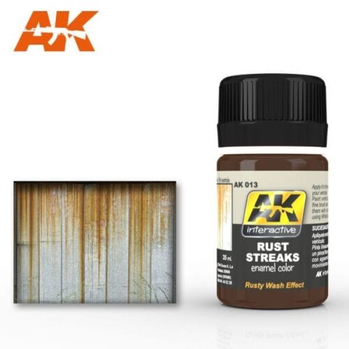 AK013 STRIATURE DI RUGGINE; 35ml AK INTERACTIVE