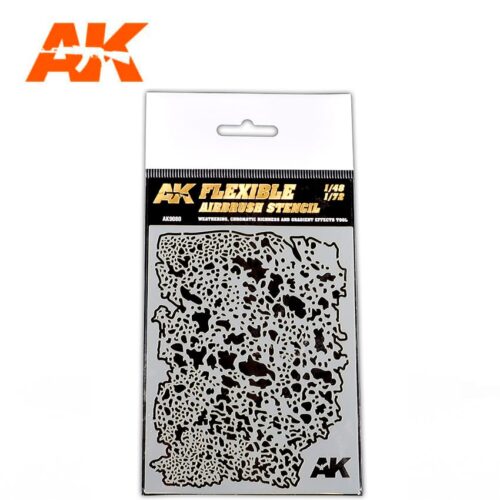 FLEXIBLE AIRBRUSH STENCIL 1/48 – 1/72 AK INTERACTIVE AK9080