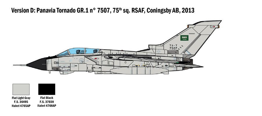 Modellino di caccia Panavia Tornado in alluminio – Mercand Store