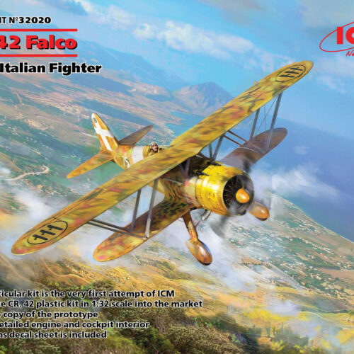 CR. 42 Falco, WWII Italian Fighter scala 1:32 ICM 32020