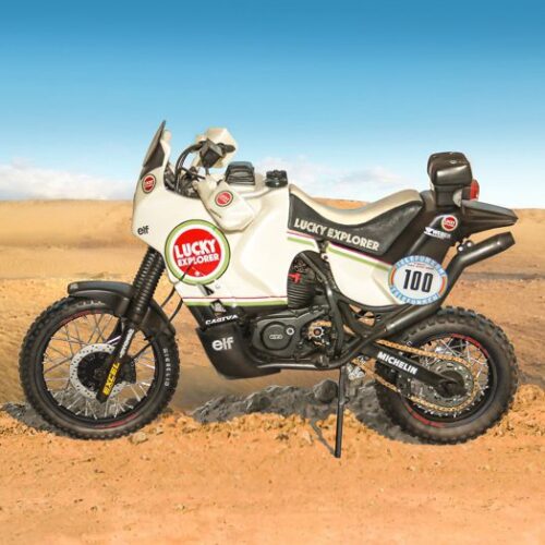 Cagiva Elefant 850 Paris-Dakar 1987 scala 1:9 ITALERI 4643