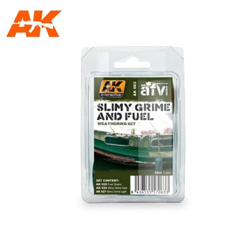 AK063 SLIMY AND FUEL EFFECTS SET AK INTERACTIVE