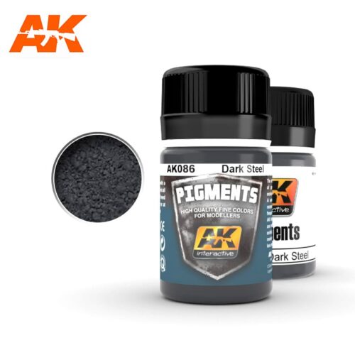 AK086 DARK STEEL PIGMENT AK INTERACTIVE (35ML)