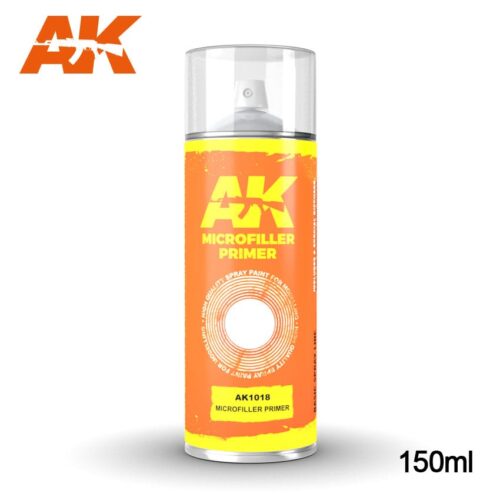 AK1018 MICROFILLER PRIMER SPRAY- 150ml AK INTERACTIVE