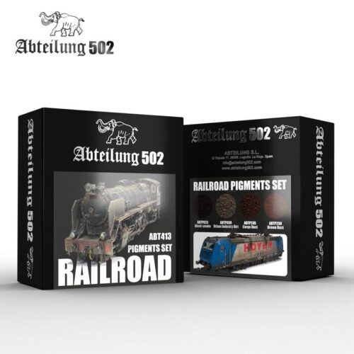 ABT413 RAILROAD PIGMENTS SET ABTEILUNG 502