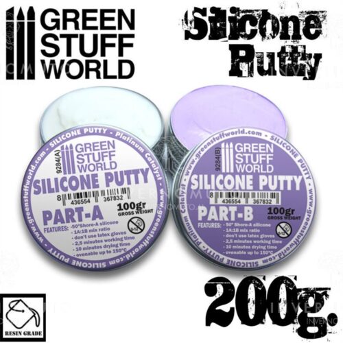 9284 VIOLET SILICONE PUTTY 200GR GREEN STUFF WORLD