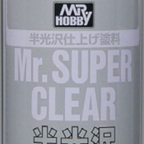 Spray MR.SUPER CLEAR SEMI-LUCIDO Spray trasparente semi lucido GUNZE B516 170ml